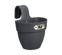 Elho Vaso da fiori Vibia Campana Easy Hanger S 21 – Balcone esterno – Ø 20,5 x H 26,5 cm – Antracite