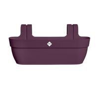 Elho vibia campana easy hanger XL 58cm fioriera - Porpora Acero