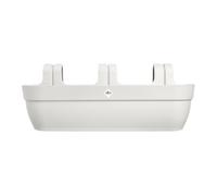 Elho Vibia Campana Easy Hanger XXL 70 - Fioriera per Balcone Esterno - 100% Plastica Riciclata - L69 x B26.8 x H23.7 cm - Bianco/Silky White