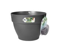Elho Vibia Campana Hanging Basket 26 - Vaso per Esterno - Ø 26.0 x H 18.4 cm - Nero/Anthracite