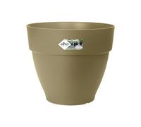 Elho Vibia Campana Round 47 - Vaso per Esterno - Ø 47.0 x H 40.4 cm - Verde/Sage Green