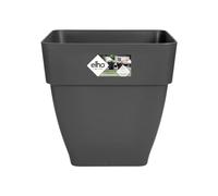 Elho Vibia Campana Square 36 - Vaso - Anthracite - Esterno - Ø 36.424 x H 35.628 - Creato con la Natura in Mente