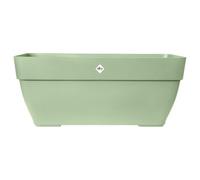 Elho Vibia Campana Trough 80 - Fioriera per Esterno - Ø 76.5 x H 33.3 cm - Verde/Pistache Green