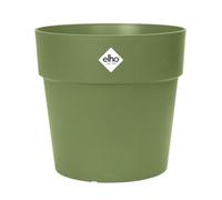 Elho vibia straight 25cm vaso da fiori - Moss Green | Ø 24.3 x Alt. 23.2 cm | Adatto per esterni | Plastica riciclata al 100%