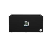 Elho Vivo Next Long 80 - Vaso per Interno esterno - Ø 78.0 x H 37.9 cm - Living Black
