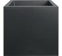 Elho Vivo Next Square 30 Fioriera - Nero - Ø 30 x H 29 cm - da interno/esterno - 100% riciclato