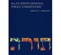 Eli L. Garfinkel The JPS Jewish Heritage Torah Commentary (Tascabile)