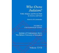 Eli Lederhendle Studies in Contemporary Jewry: Volume XVII: W (Copertina rigida)