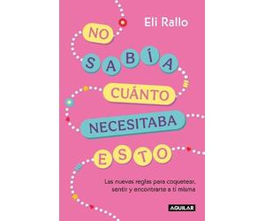 Eli Rallo No sabía cuánto necesitaba esto / I Didn't Know I Needed T (Tascabile)