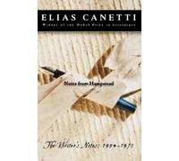 Elias Canetti Notes from Hampstead (Tascabile)