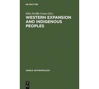 Elias Sevilla-Casas Western Expansion and Indigenous Peoples (Copertina rigida)
