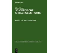 Elias Wessen Laut- und Flexionslehre (Copertina rigida)
