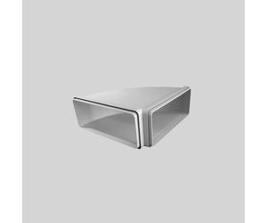 ELICA 1053R Curva Raccordo rettangolare 90° per cappa aspirante
