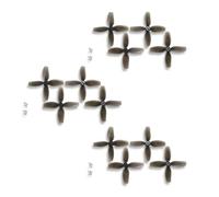 Elica 3x3 A 3 Pale, PC 1,5 Mm, Compatibile Con Drone HQProp | CW/CCW 4 pezzi, motore 1503, set di eliche a tre pale 3x3, PC HQProp durevole e leggero 1,21 g(A B propeller 12pcs)