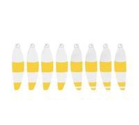 Elica 4726F compatibile con drone 2S, girante leggera a basso rumore, ventola alare, pezzi di ricambio sostituibili, accessori for droni universali(White Yellow 8pcs)