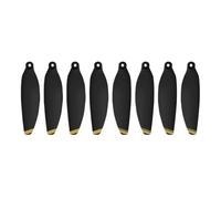 Elica 4726F compatibile con drone 2S, girante leggera a basso rumore, ventola alare, pezzi di ricambio sostituibili, accessori for droni universali(Black Gold 8pcs)