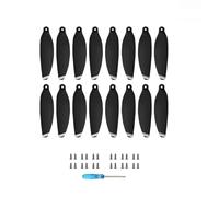 Elica 4726F compatibile con drone 2S, girante leggera a basso rumore, ventola alare, pezzi di ricambio sostituibili, accessori for droni universali(Black Silver 16pcs)
