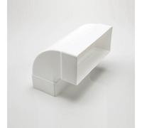 Elica Accessorio Curva rettangolare 90° Verticale Cappa Cucina 220x90 mm 1053S