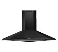 Elica Cappa Cucina Filtrante ad Angolo Larghezza 100 cm Classe A colore Nero - PRF0127462A ACUTA BL/F/100