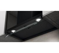 Elica Cappa Cucina Aspirante da Incasso Sottopensile Larghezza 60 cm colore Nero - PRF0172166 BOXIN LX/BL MAT/A/60