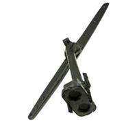 Elica braccio di lavaggio superiore con raccordo originale Lavastoviglie 481010607711, 481072646731 WHIRLPOOL