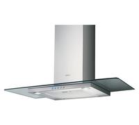 Elica Cappa a parete FLAT GLASS IX/A/90 68516390A finitura acciaio inox e vetro da 90 cm