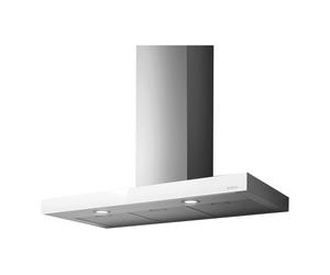 Elica Cappa a parete JOY WHIX/A/60 PRF0104630A finitura acciaio inox e vetro bianco da 60 cm