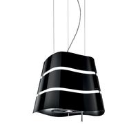 Elica Cappa a sospensione WAVE UX BL MAT/F/51 PRF0171193 finitura nero effetto soft touch da Ø51 cm