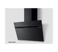 Elica: Cappa aspirante a parete STRIPE A BLMAT/A/90 PRF0210235 finitura nero opaco da 90 cm