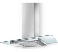 Elica Cappa Cucina Aspirante a Parete Larghezza 60 cm Profondità 45 cm colore Acciaio - FLAT GLASS IX/A/60 68516391