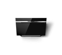 Elica Cappa Cucina Aspirante a Parete Larghezza 90 cm Classe B colore Nero - PRF0116967B Majestic BL/A/90