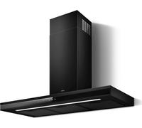 Elica Cappa Cucina Aspirante a Parete Larghezza 90 cm Profondit 46 cm Classe A colore Nero - PRF0199699 Adle @ BLMAT/A/90