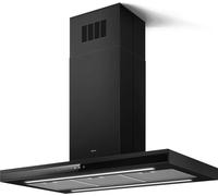 Elica Cappa Cucina Aspirante Isola Larghezza 90 cm Profondità 60 cm Classe A colore Nero - PRF0199702 ADÉLE IS @ BLMAT/A/90x60