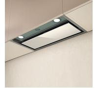 Elica Cappa Cucina Aspirante Sottopensile Incasso Larghezza 60 cm Profondità 34 cm colore Acciaio - PRF0097835 BOXIN IX/A/60