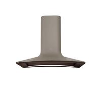 Elica Cappa filtrante a parete SWEET TAUPE/F/85 PRF0201745 finitura tortora da 85 cm