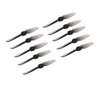 Elica del drone 5 paia durevole T65MM 65mm 2,5 pollici CW CCW 2 pale eliche for Ultramicro/stuzzicadenti FPV Drone Quadcopter grigio blu(Light Grey)