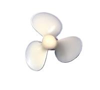 Elica destra ibrida in plastica e rame da 30 mm for modelli di navi RC, foro for albero M3 (1 pezzo)