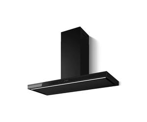 Elica Element BLMAT/A/120 Cappa aspirante a parete Nero 620 m³/h