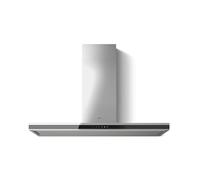 Elica Element IXBL/A/120 Cappa aspirante a parete Nero, Acciaio inox 620 m³/h