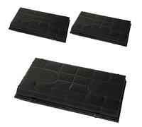 Elica - Filtro Carbone Originale Cappa Cucina Mod F00159/S - Kit 3 pezzi