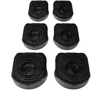 Elica - Filtro Carbone Originale Cappa Cucina Mod F00169 Kit Risparmio 3 Pezzi