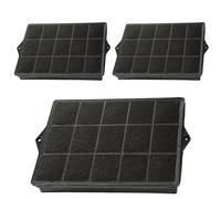 Elica - Filtro Carbone Originale Cappa Cucina Mod F00187 - Kit 3 pezzi
