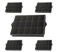 Elica - Filtro Carbone Originale Cappa Cucina Mod F00187 - Kit 5 pezzi