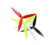 Elica Flash 7040 7x4x3, 12 paia di eliche a tre pale for FPV da 7 pollici e droni a lungo raggio, parti di ricambio e aggiornamento in serie(12pairs Red)