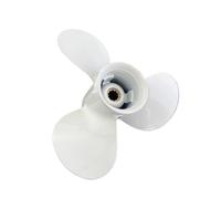 Elica fuoribordo 9 7/8 * 12 Passo in Alluminio for Motore Marino Y-am 25-30HP Parte OEM 664-45954-01-EL 3 Pale 10 scanalature