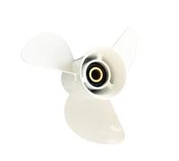 Elica fuoribordo for Motore for Barca Ya-ma 20hp 25hp 30hp 9 7/8 * 12 in Lega di Alluminio con Vite a 3 Pale e 10 scanalature, Parte del Motore Marino for Nave