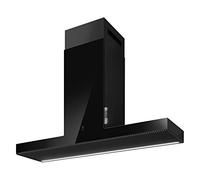 Elica Haiku BL/A/120 PRF0146266 Cappa parete cm. 120 - nero - Classe energetica: A