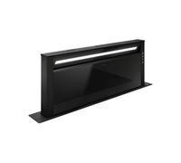 Elica Cappa aspirante GETUP BLGL/A/90 90 cm DownDraft Nero effetto soft touch con assistenza vocale