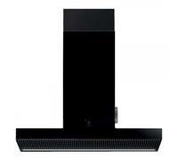 Elica PRF0146265 HAIKU BL/A/90 Cappa a parete da 90 cm in vetro nero versione Aspirante