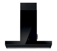 Elica PRF0146265 HAIKU BL/A/90 Cappa a parete da 90 cm in vetro nero versione Aspirante